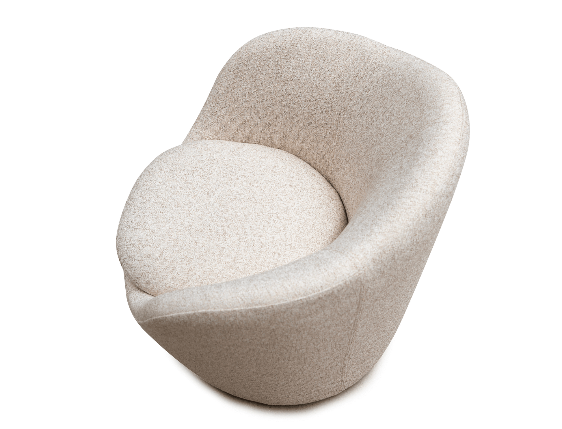 Stone Accent Chair - top view