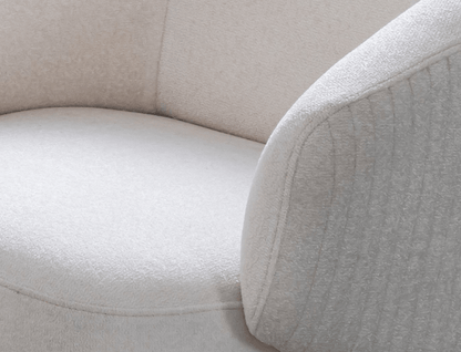 Erzin Swivel Accent Chair - details