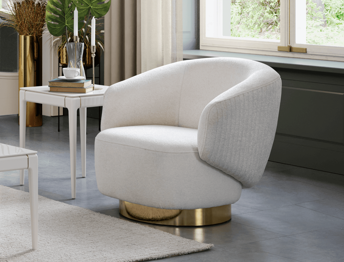 Erzin Swivel Accent Chair