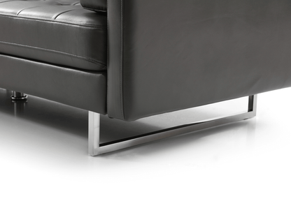 Giovanni Sofa Bed - leg details - black