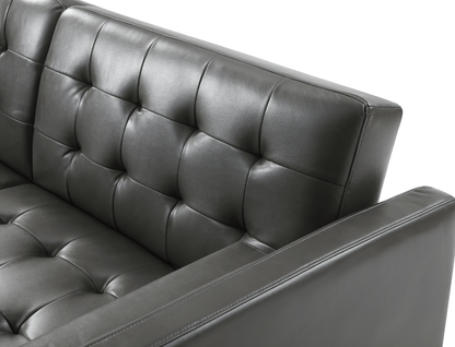 Giovanni Sofa Bed - cushion details - black