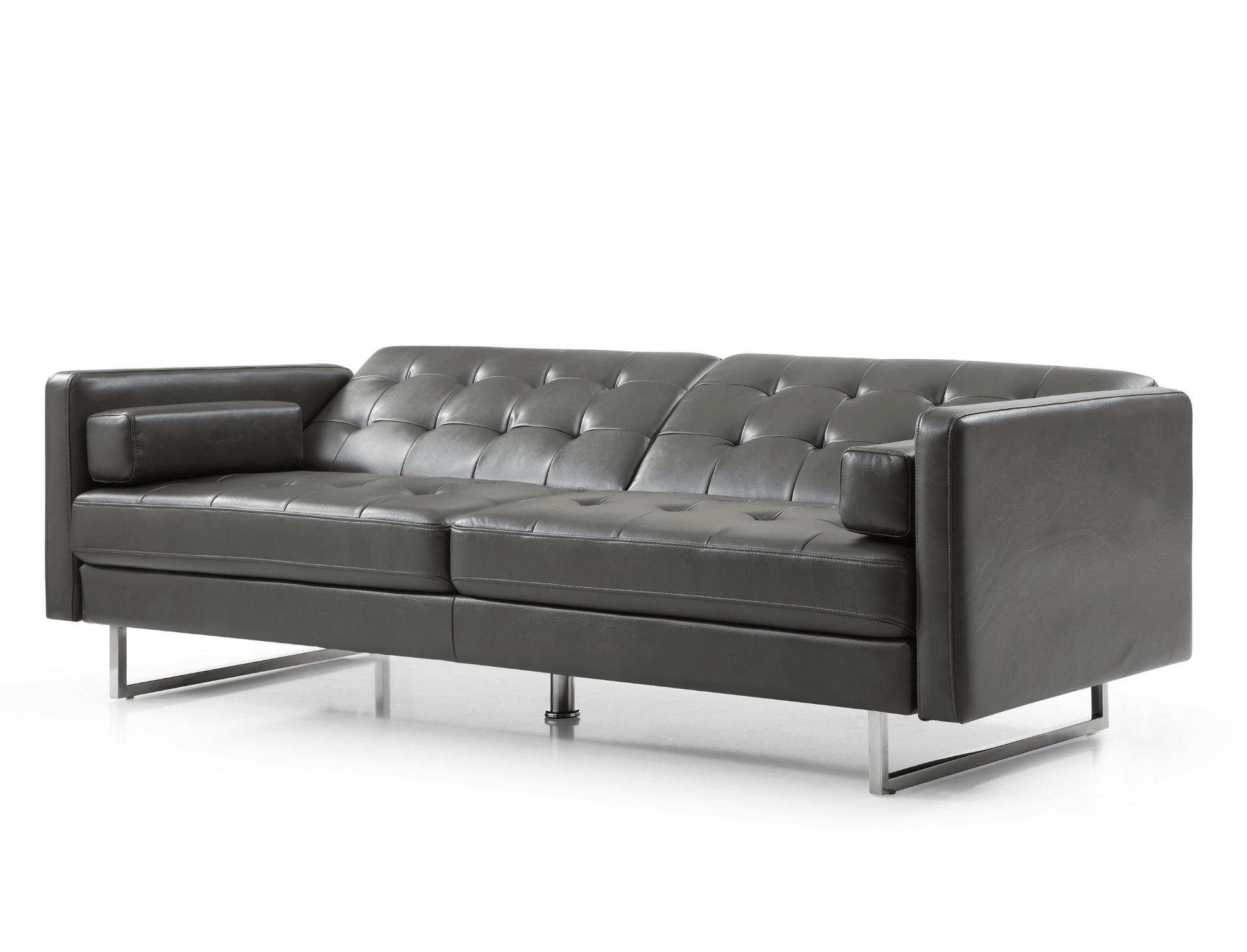 Giovanni Sofa Bed - side view - black