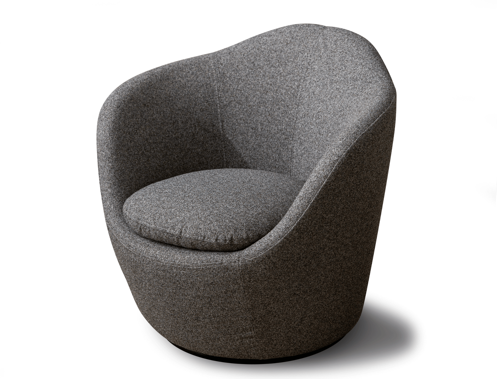 Stone Accent Chair - side view 