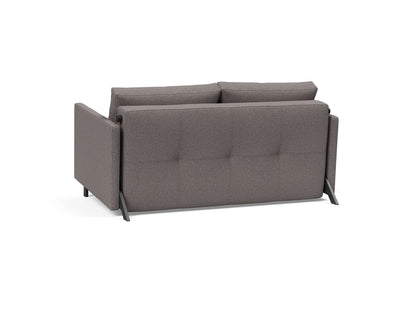 Cubed Full Size Sofa Bed With Arms - back view