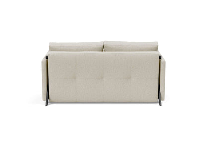 Cubed Full Size Sofa Bed With Arms - back view