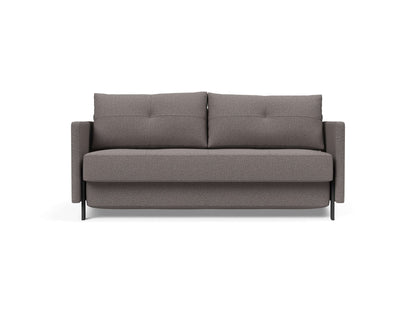 Cubed Queen Size Sofa Bed With Arms - front view