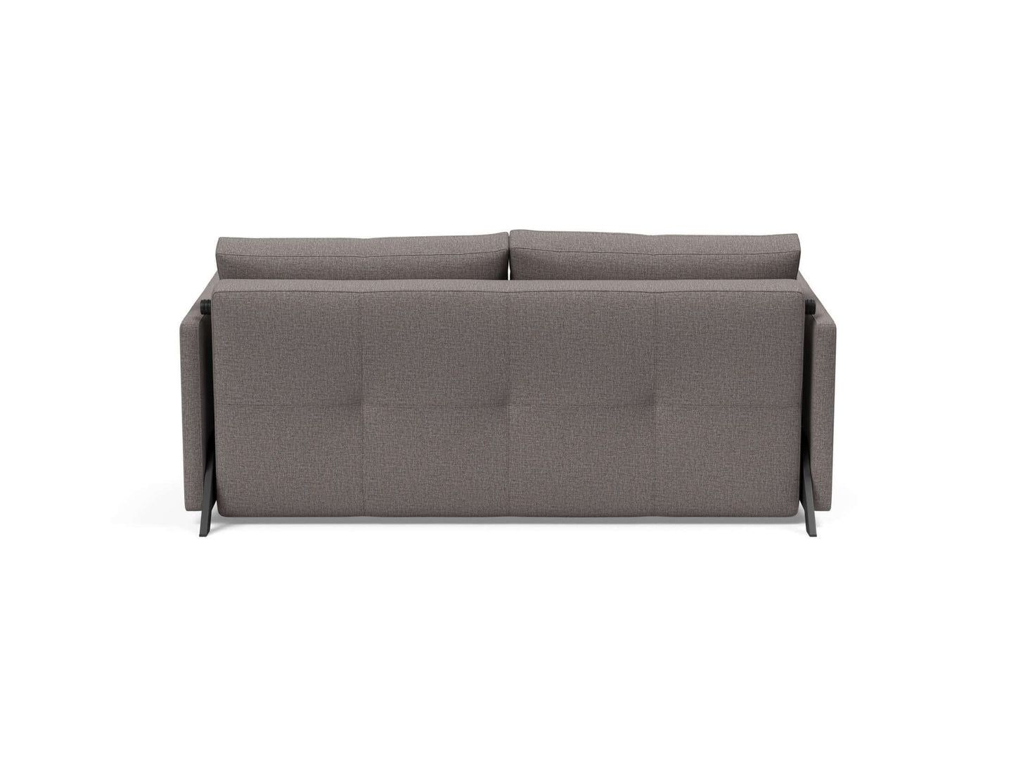 Cubed Queen Size Sofa Bed With Arms - back view