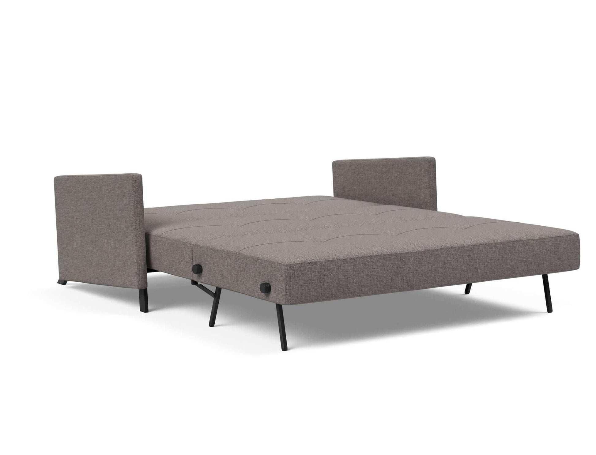 Cubed Queen Size Sofa Bed With Arms - recliner side view