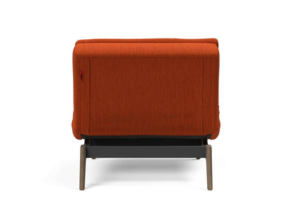 Dublexo Eik Chair Smoked Oak - back view 