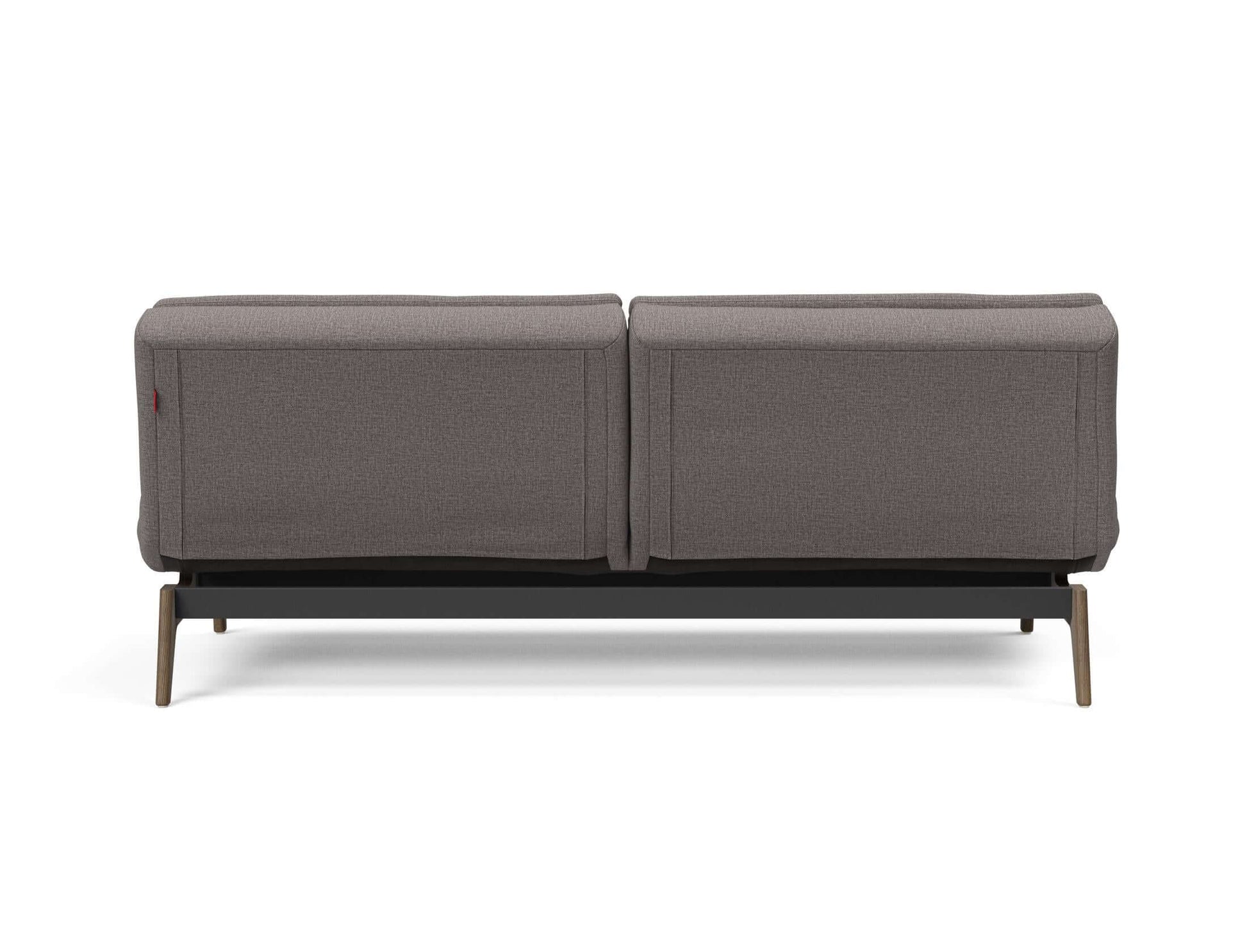 Dublexo Eik Sofa Bed Smoked Oak - back view 