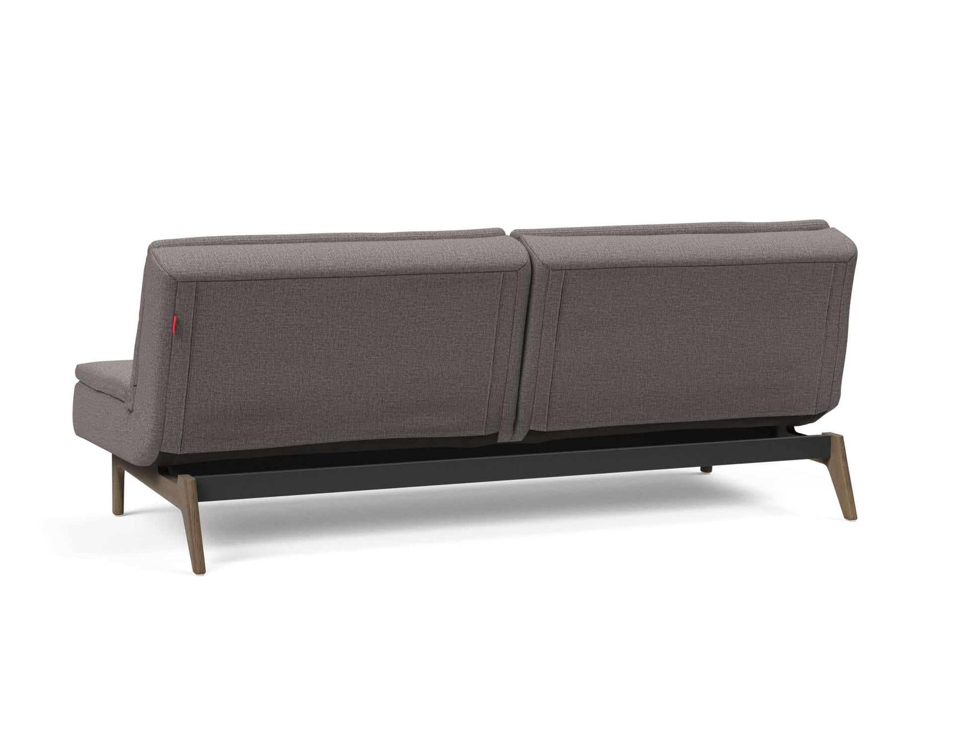 Dublexo Eik Sofa Bed Smoked Oak - back view 