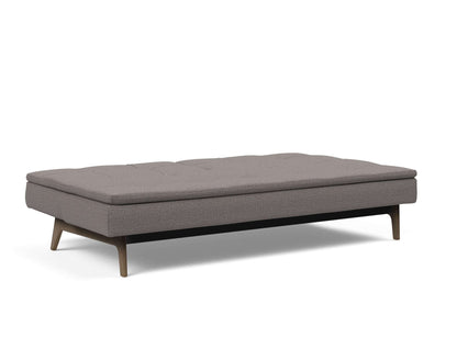 Dublexo Eik Sofa Bed Smoked Oak - recliner side view