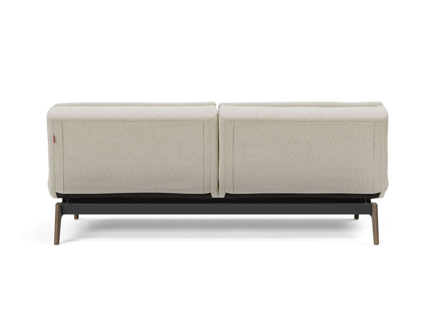 Dublexo Eik Sofa Bed Smoked Oak - back view 