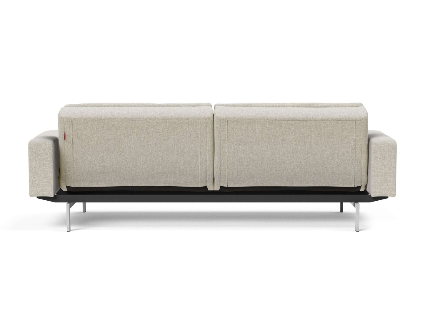 Dublexo Stainless Steel Sofa Bed With Arms - back view