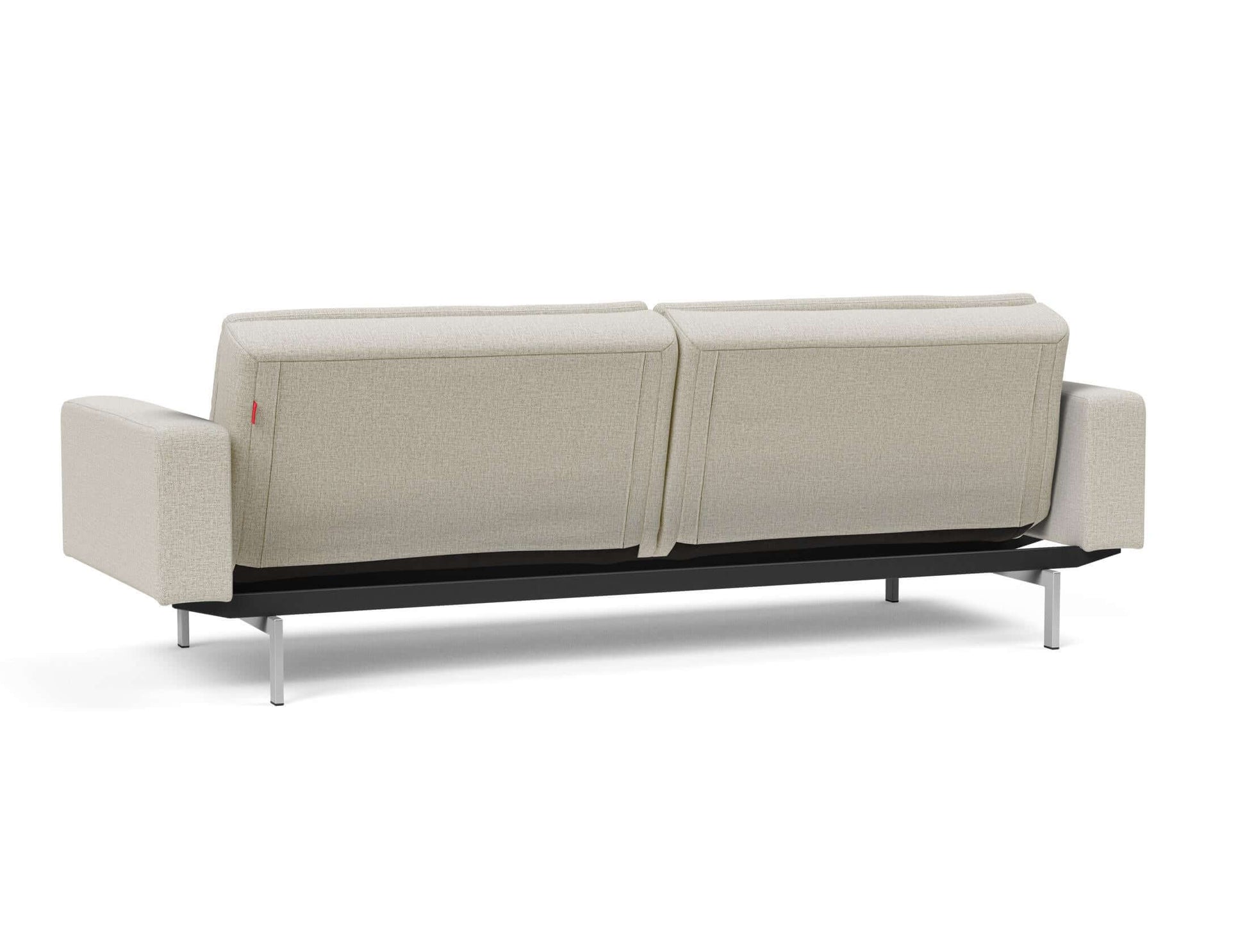 Dublexo Stainless Steel Sofa Bed With Arms - back view