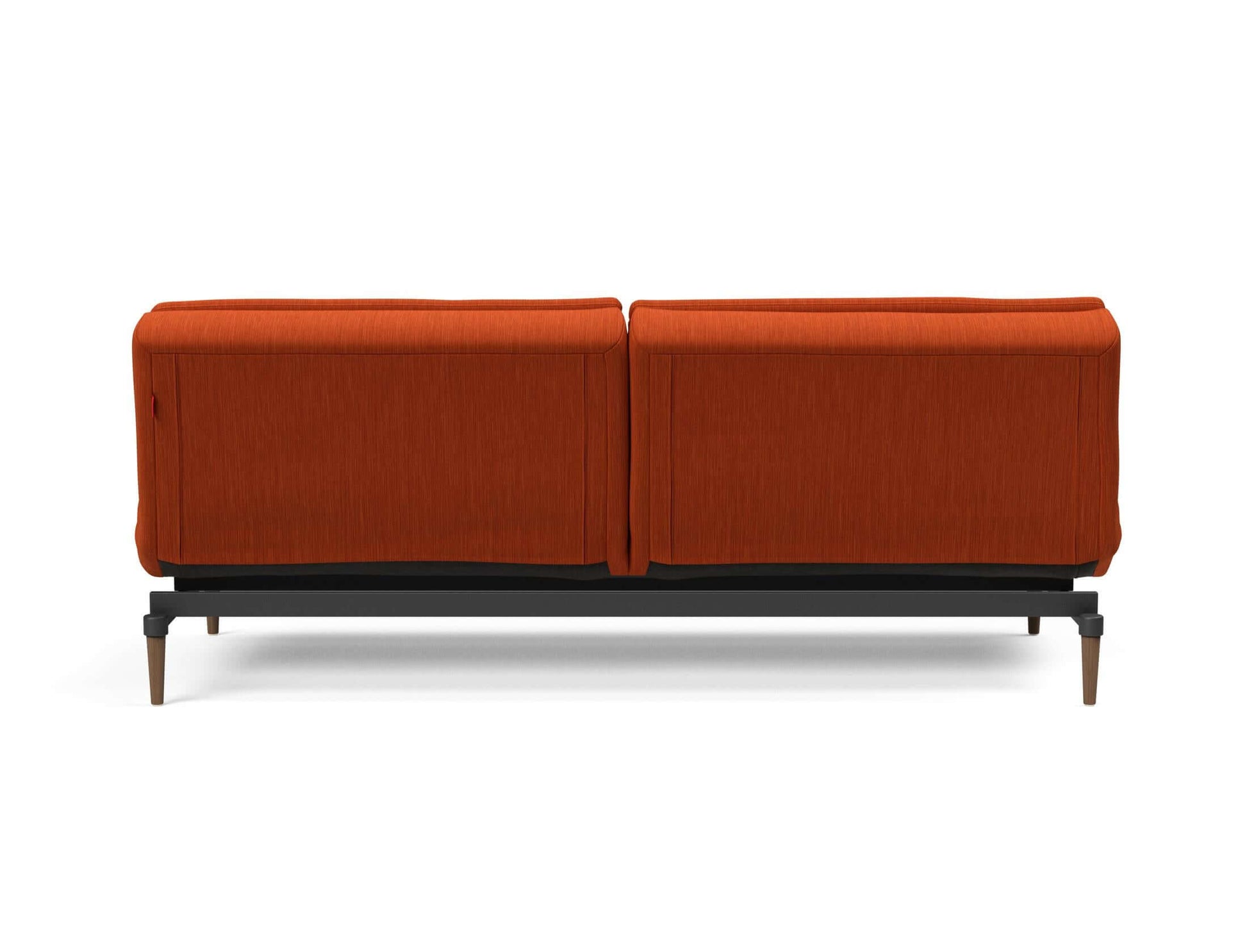 Dublexo Styletto Sofa Bed Dark Wood - back view 