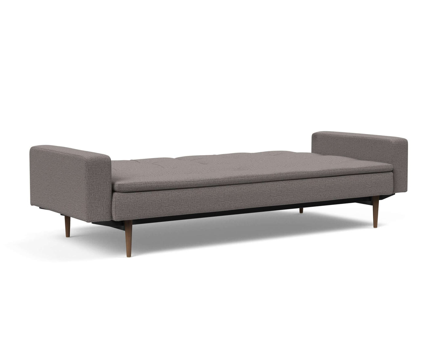 Dublexo Styletto Sofa Bed Dark Wood With Arms - recliner view 