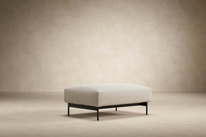 Malloy Ottoman - side view