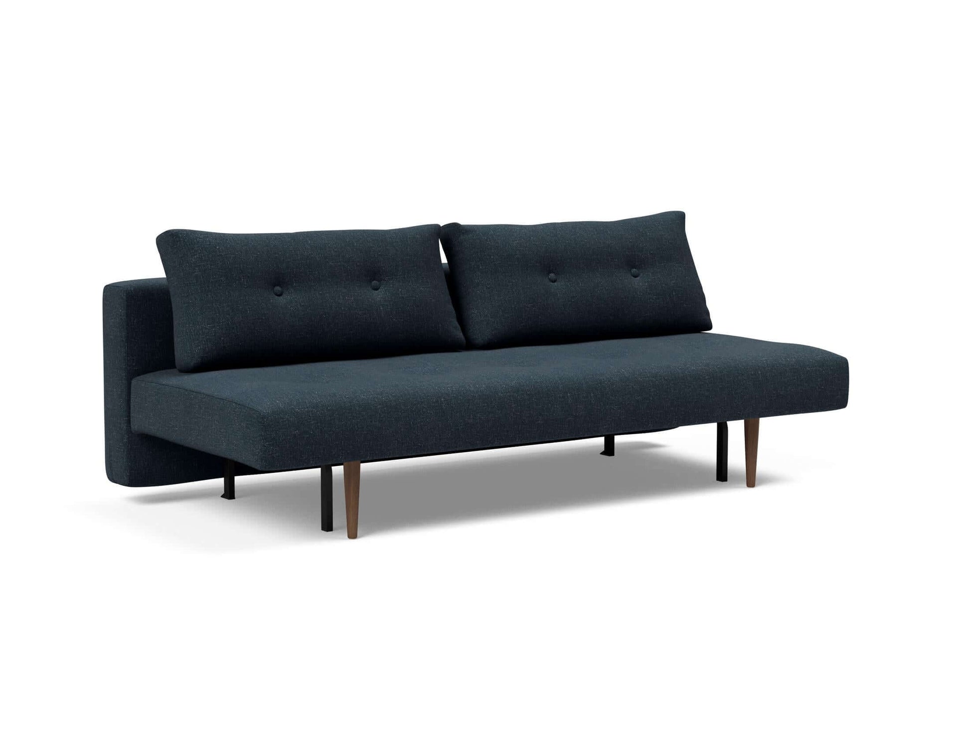 Recast Sofa Bed Dark Styletto - side view 