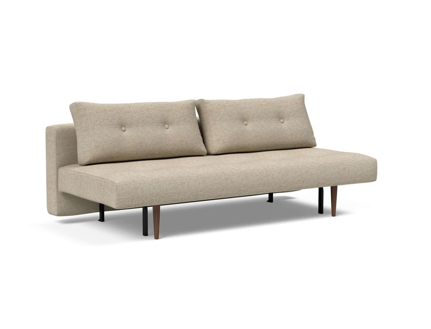 Recast Sofa Bed Dark Styletto - side view 